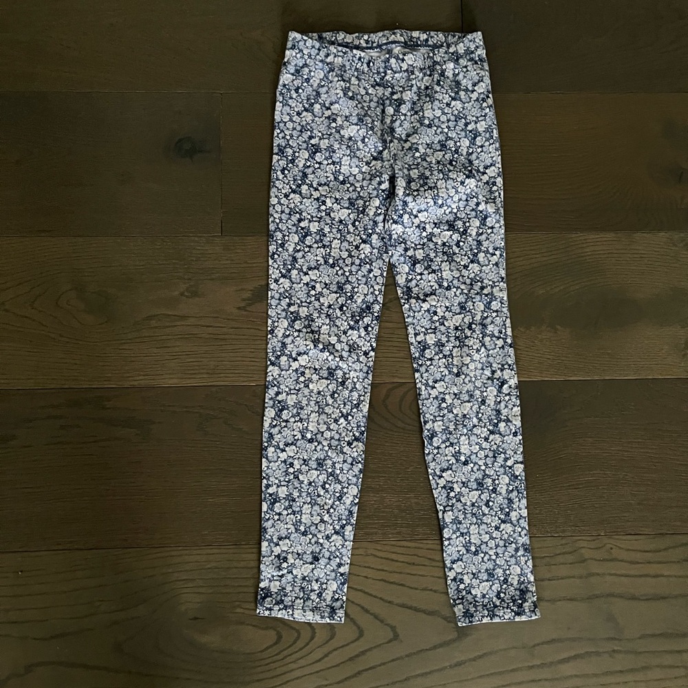 Gap girls floral leggings sz 10 brand new